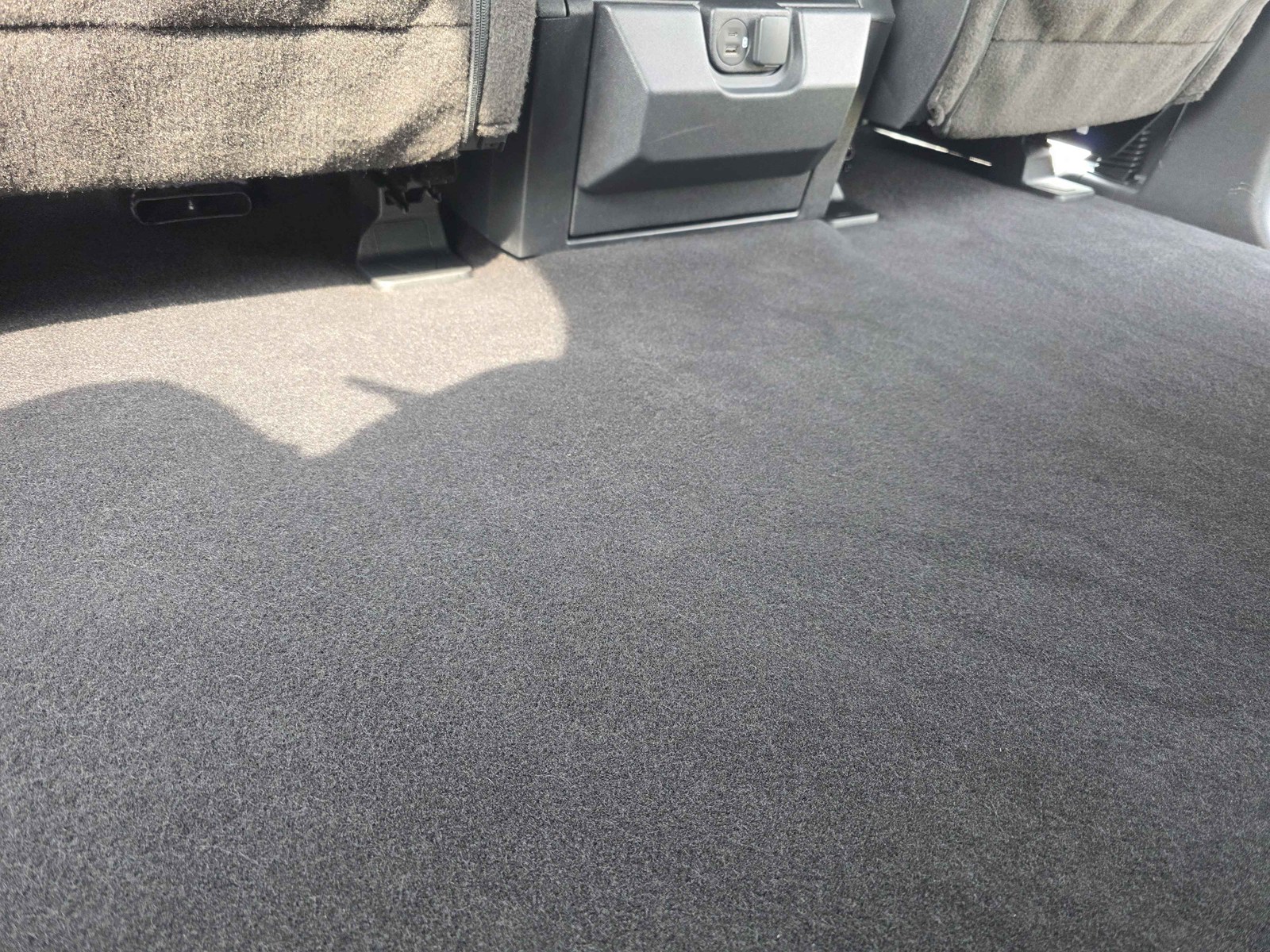 Rear floor carpet after a Revival detail